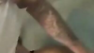 Muscular working stiff gets a group of horny guys to fuck him hard