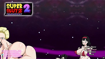 Super Slut Z Tournament 2 - Gallery Show [Dragon Ball Hentai game Parody] Ep.6 Bulma's anal Kame Hame Sperm creampie