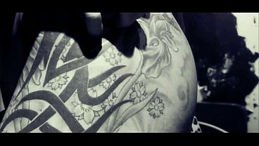 Tallulah Tease Takes A Load On Her Tattoo