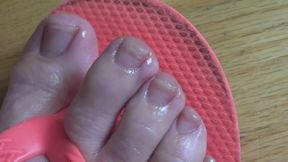 Flirty Feet - Flip Flops and Dangling