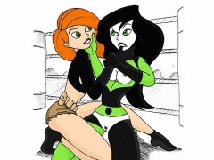 Kim Possible and Winx teen hentai parody