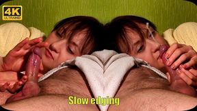 413 - Slow edging and huge load of cum UHD 4K