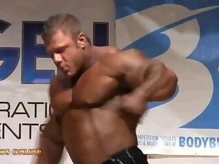 Justin Compton Off-season Sexy Posing