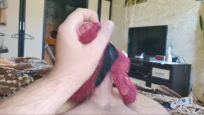 Friends cum in my wife panties