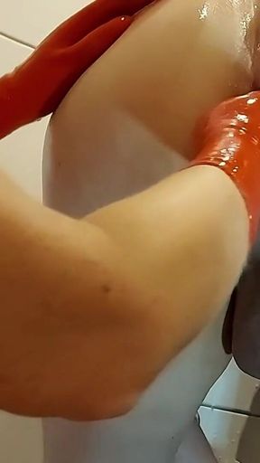 My Latexhands Are Deep in Your Asshole