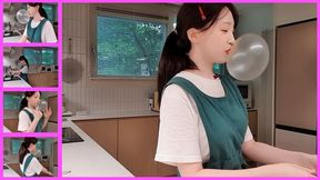 Blowing Bubblegum Bubbles: Kitchen Edition