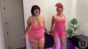 4k bouncing huge boobs jumping tits ass shaking belly fetish