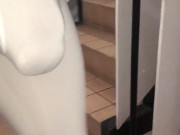 I wanted my Neighbours to see my BIG BOUNCING BULGE