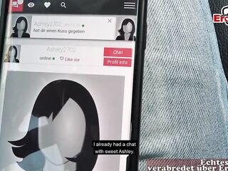 Deutsche big beautiful woman Schlampe mit dicken titten macht echtes Sextreffen