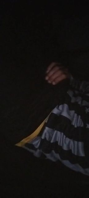 Touching Herself in Front of Her Pants