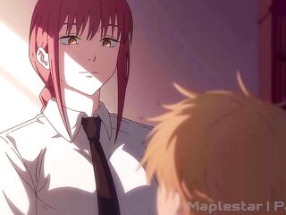 Makima Gives Denji a "award"! (Chainsaw Dude)