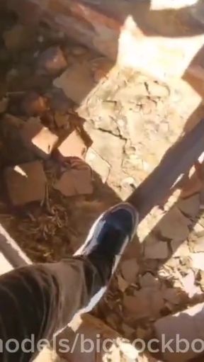 Iconic moment from "Gay bear hammers a young guy's ass in a factory right in public"