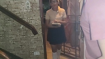 Colegiala 18 años Pide Que Le Pasen La Materia y Se Deja Follar Por Su Profesor