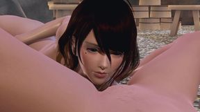 These two sexy girls give their best service