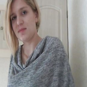 I get my dick sucked by blonde Barbora with upturned nipples