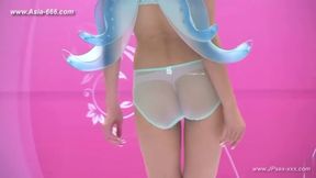 Chinese Model In Sexually Attractive Lingerie Show Erotic Video