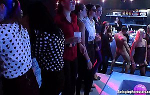 Party chicks have fun in the club