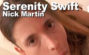 Serenity Swift & Nick Martin strip suck facial