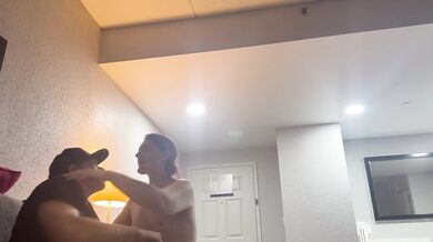 Hammering a ho in a hotel from the back