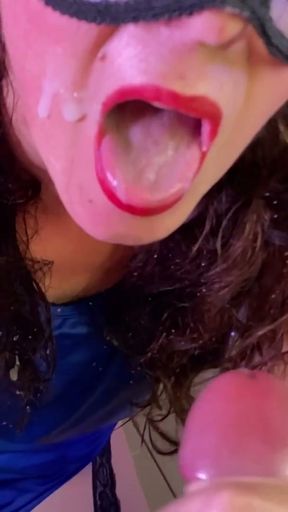 Fill my MOUTH with PISS &amp; CUM!   Clip 1