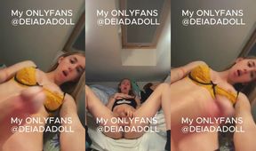 College blonde trans girl gets pounded raw and ruined while bored out of her mind