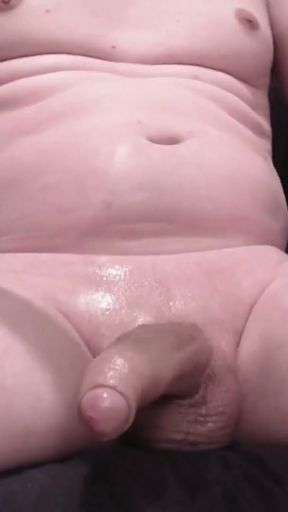Lubed big cock jerkoff 359   Clip 1