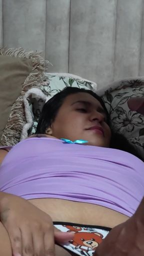 Memorable moment from "Alina Asks Me to Teach Her How to Fuck"