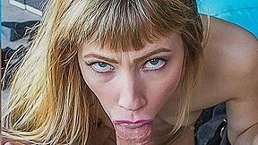 She Sucks Your Cock Hard With Ivy Wolfe