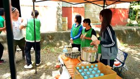 Sakika Shirakami helps the needy but faces unwanted advances at the shelter
