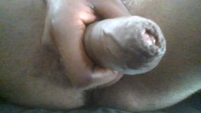 Straight friend swinging his soft cock &amp; jerking