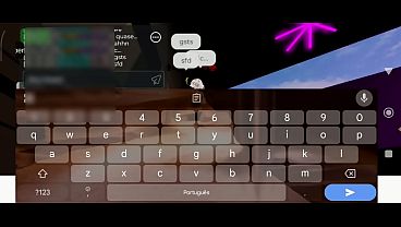 Ensinando uma li&ccedil_&atilde_o pra minha nova amiga