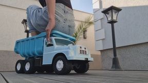 Denim Booty TATRA Ride – Ass Bouncing & Rough Heavy Truck Domination