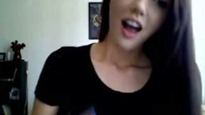 Dazzling brunette bae shows me her sexy body on webcam