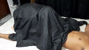 Hot milf sucks my dick
