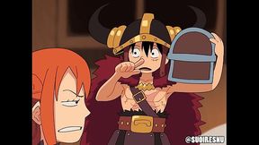 suoiresnu - Nami Rewards Luffy