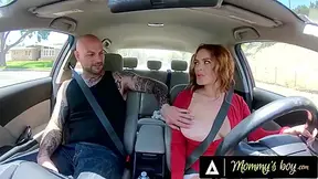 Stepmamas Male - Lustful Redhead Stepmother Id Like To Fuck Lets Stranger Grab Her Large Bazookas, Screws Him At Home With Krissy Lynn