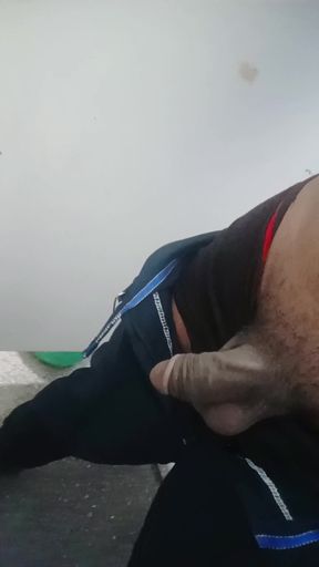 Office Toilet Masterbation