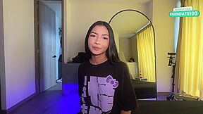 I Met This Slim 18yo Lalin Girl On A Dating App And Drilled Her Hard