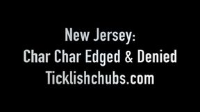New Jersey: Char Char Edged & Denied