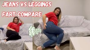 Jeans Vs Leggings Fart Compare