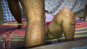 Amateur wife rides hubby's friend deep in her pussy