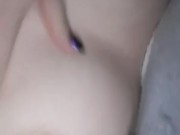 Daddy asked me to play with my tits