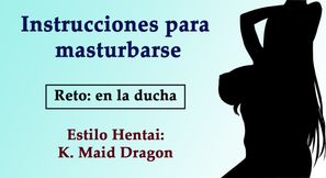 JOI Hentai de Tohru, Maid Dragon. Spanish audio.