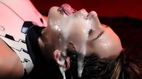 Russian Blonde Girl Triple Fucked by HUGE Monster Cocks Anime Hentai Cumflation Creampie