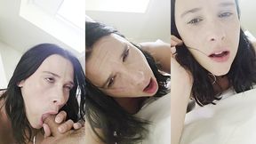 coucou on rentre de gangbang et on re baisevideo totalement naturelle /...