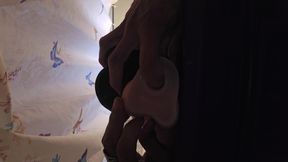 Stuffing my tight ass almost got all three to fit i miss my old place