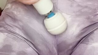 Doused Nappy Under Latex Electro-Hitachi Onanism