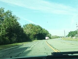 DROVE 600 MILES TO HIS WIFE'S ABODE! SOAKED TWAT N NICE HEAD!