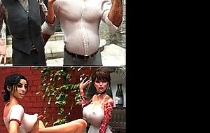 D girls ruined by big futanari dicks!