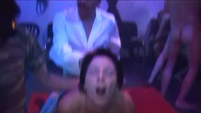 Mature Babe Dripping with Cum From BBC Gangbang